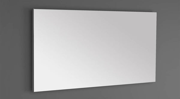 Standaard spiegel 120x70x2,5cm met spiegelverwarming