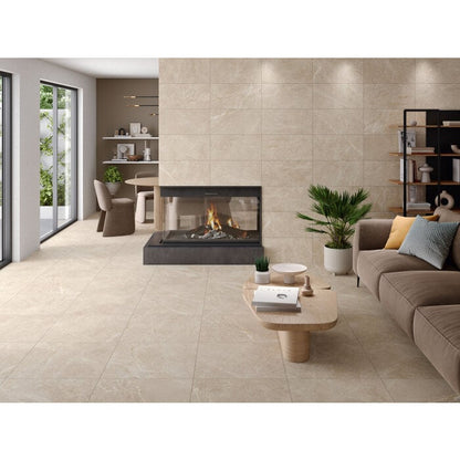 Vloertegel Syrah Ivory mat 60x60 rett
