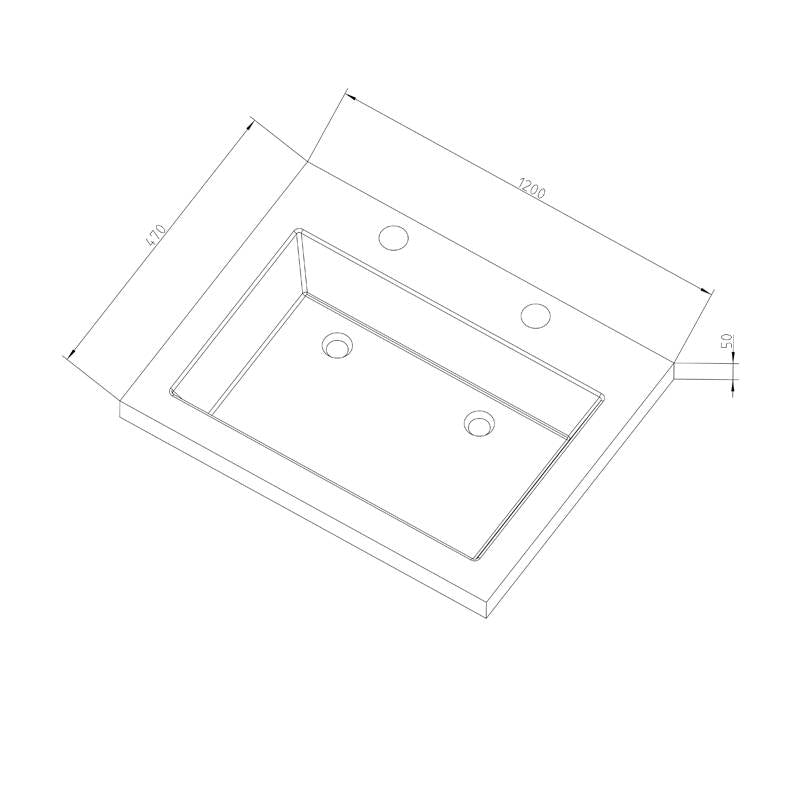 Badmeubel Robusta Stone 120