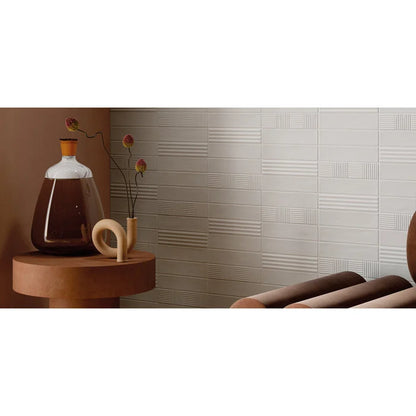 Volume White Pyramid mat 6x25