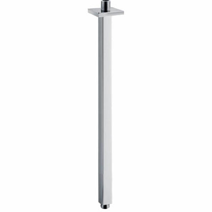 Wiesbaden luxe douche-arm vierkant plafondbev. 40cm chroom - WDtegels
