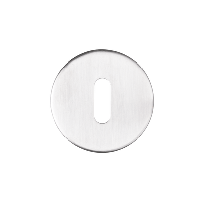 Rond sleutelrozet in RVS – 2,5 mm dik