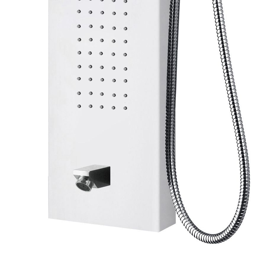 Aloni Thermostatische Douchepaneel | Wit - WDtegels
