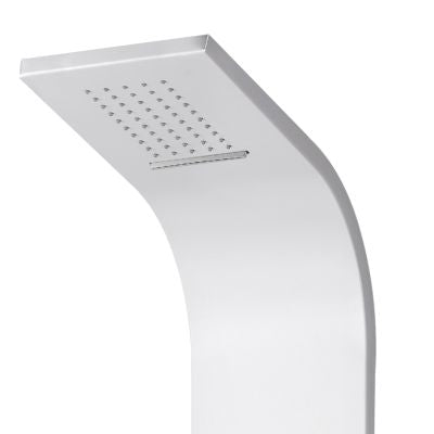 Aloni Thermostatische Douchepaneel | Wit - WDtegels