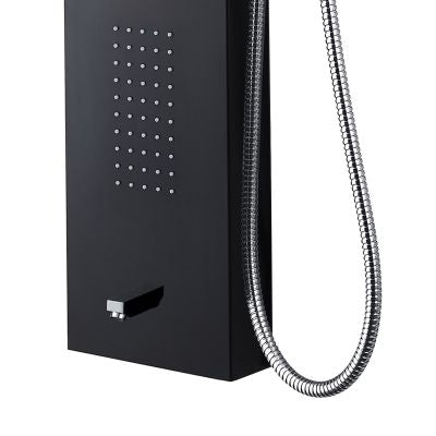 Aloni Thermostatische Douchepaneel | Zwart - WDtegels