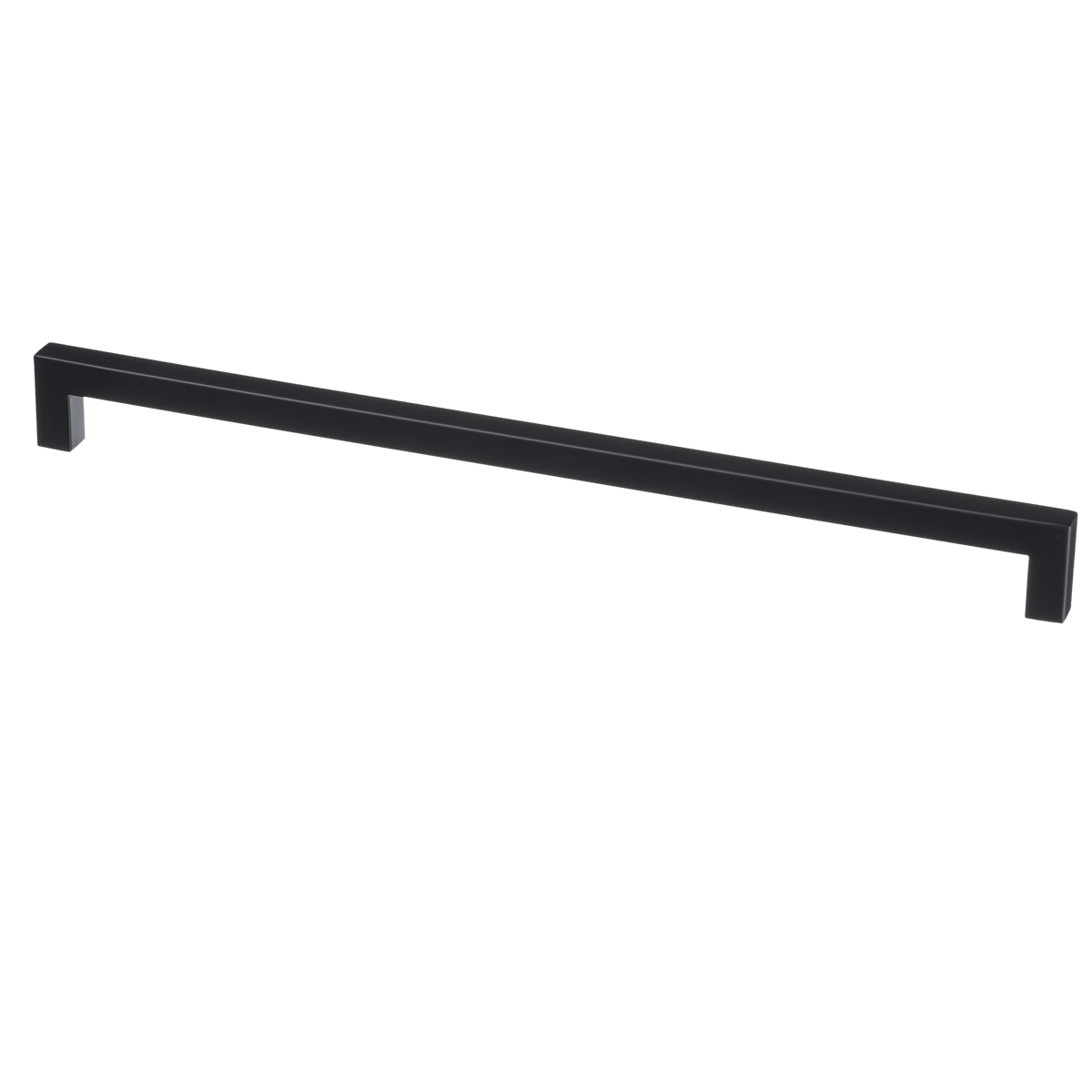 Meubelgreep in zwart, hartafstand 320 mm, lengte 332 mm