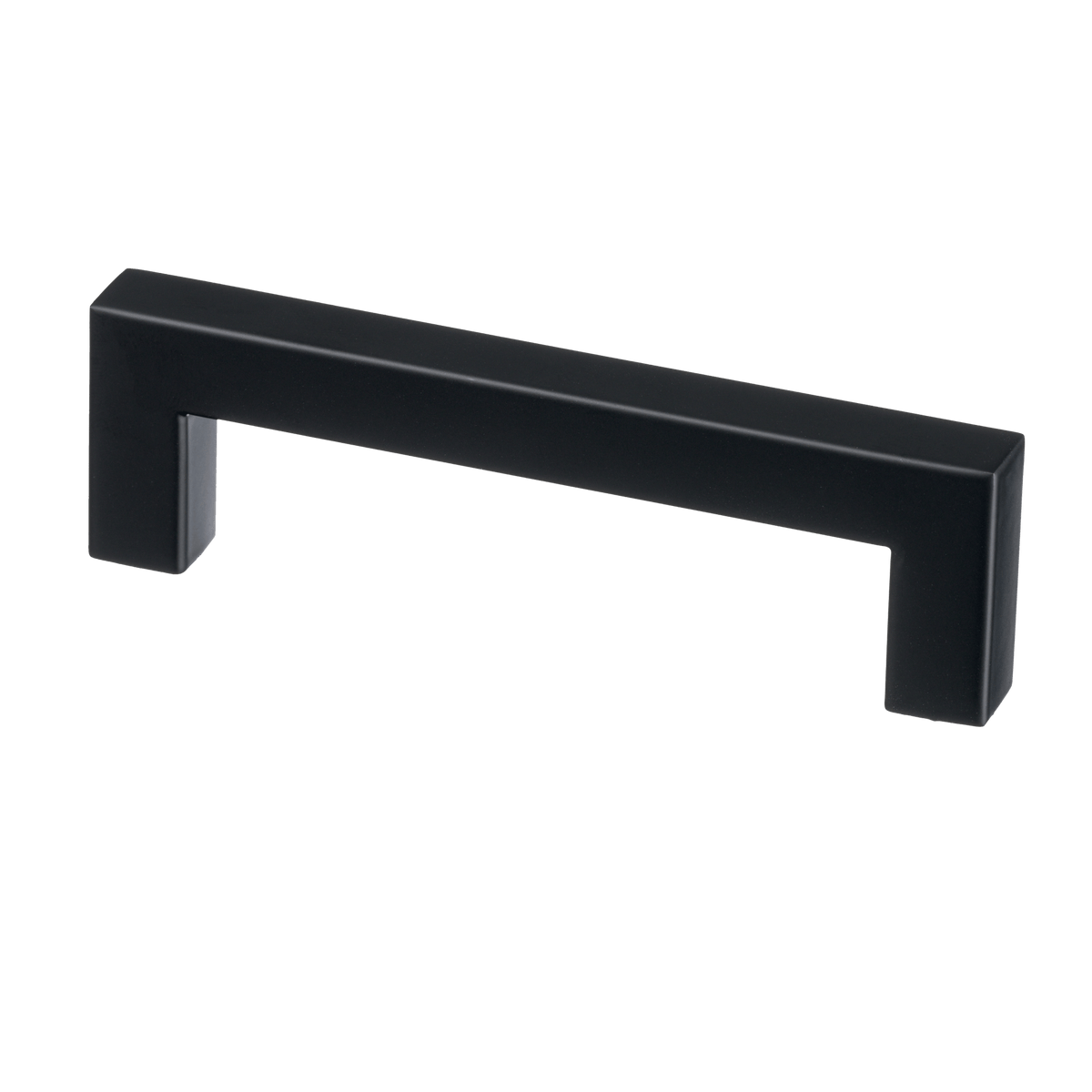 Meubelgreep in zwart, hartafstand 96 mm, lengte 108 mm