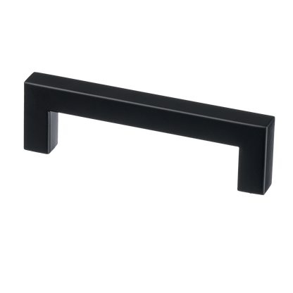 Meubelgreep in zwart, hartafstand 96 mm, lengte 108 mm